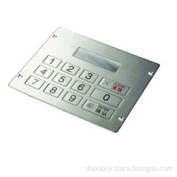Industrial Metal Numeric Keypad